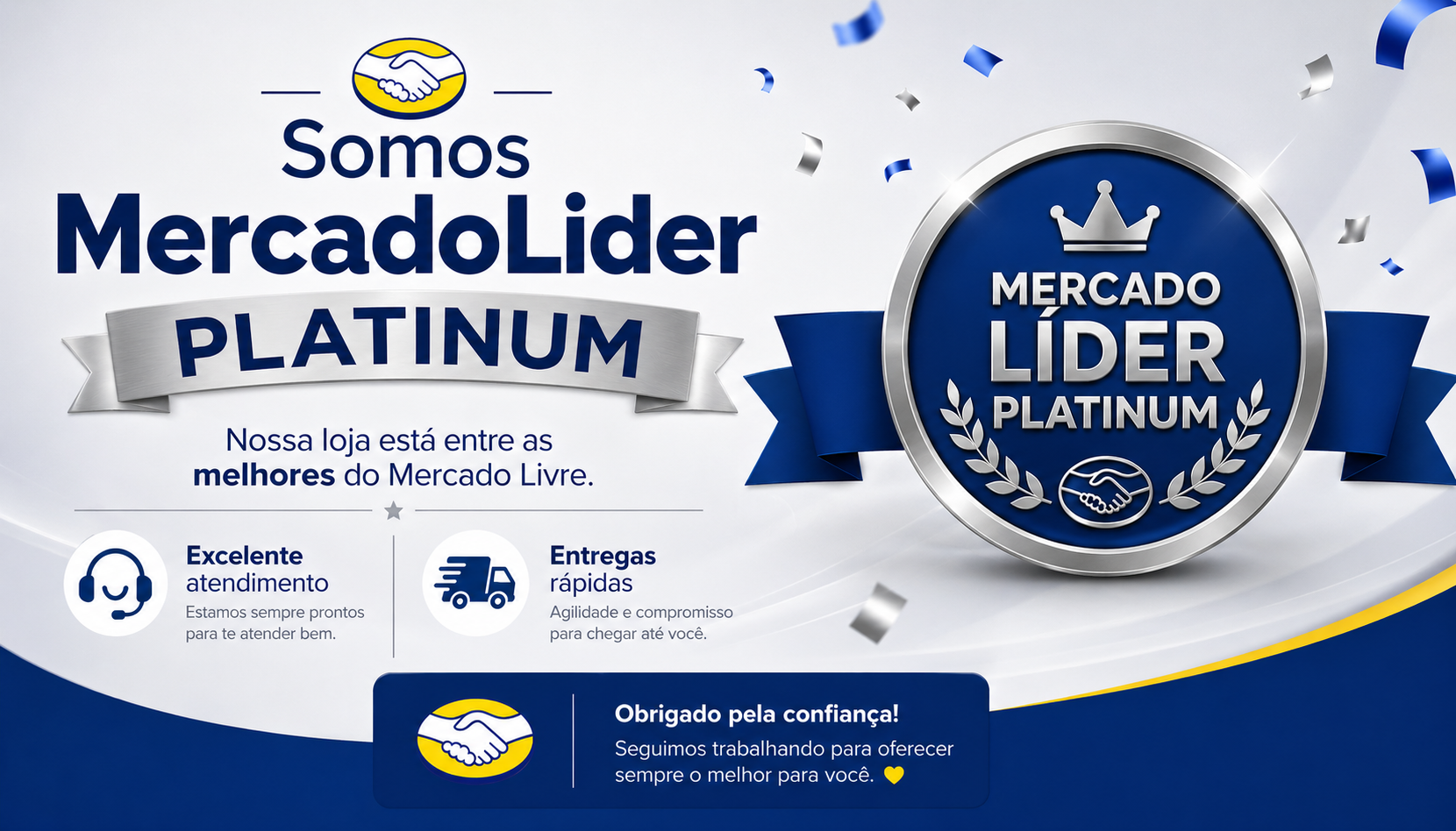 Selo MercadoLider Platinum